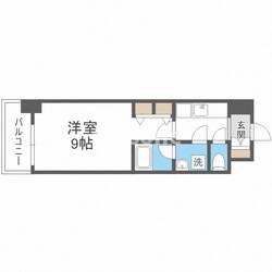 スプランディッド淀屋橋DUEの物件間取画像